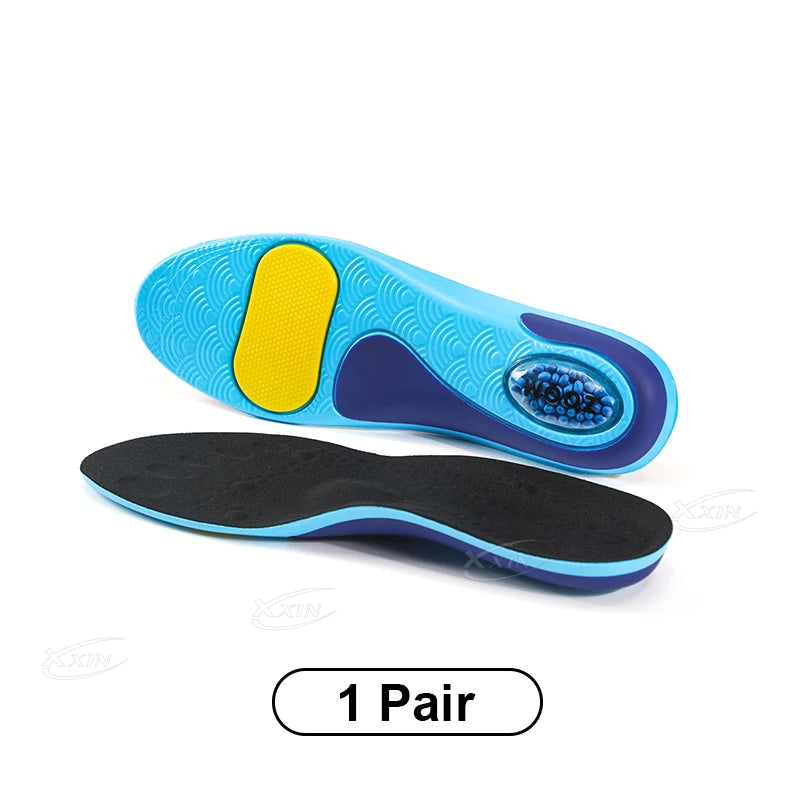 Palmilha de Suporte de Arco // Palmilhas de Sapato c/ Almofada de Ar e Absorção de Choque // Palmilhas de Gel Macio // Tamanho 35-46