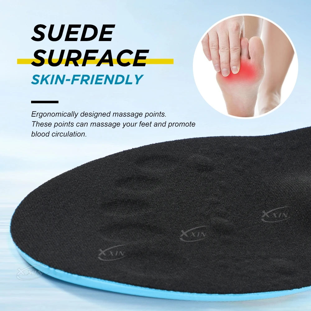 Palmilha de Suporte de Arco // Palmilhas de Sapato c/ Almofada de Ar e Absorção de Choque // Palmilhas de Gel Macio // Tamanho 35-46