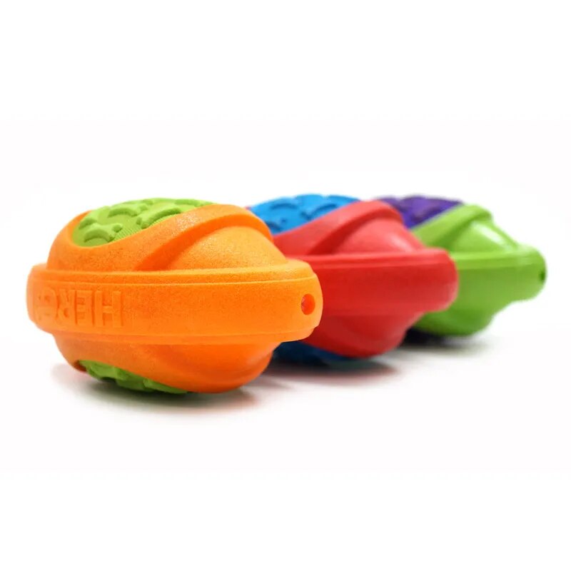 Brinquedos para Cães Dog Toy Football Caitec // Futebol para Cães, Flutuante, Duro e Firme // Para Arremesso ao Ar Livre // Para Cães de Médio a Grande Porte