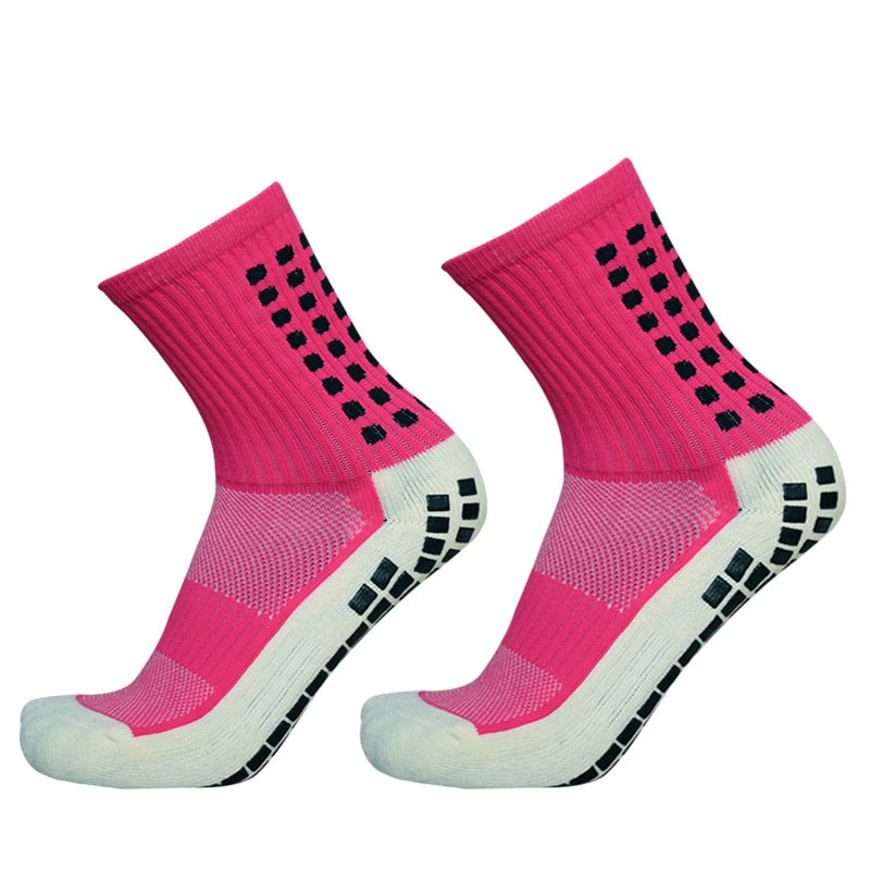 Novas Meias de Futebol Masculinas e Femininas // Meias Esportivas Antiderrapantes com Fundo de Silicone // Para Futebol e Basquete // Simplesmente Incomparável!!!