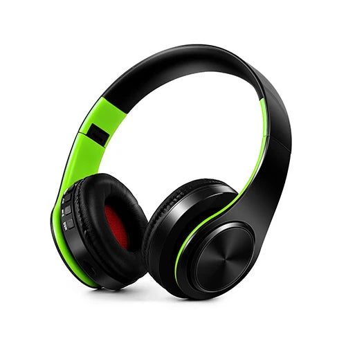 Fones de Ouvido Estéreo HIFI Bluetooth // Fone de Ouvido c/ Música FM e Suporte p/ Cartão SD // Com Microfone p/ Celular Xiaomi / iPhone / Sumsamg / Tablet