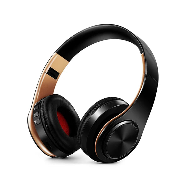 Fones de Ouvido Estéreo HIFI Bluetooth // Fone de Ouvido c/ Música FM e Suporte p/ Cartão SD // Com Microfone p/ Celular Xiaomi / iPhone / Sumsamg / Tablet
