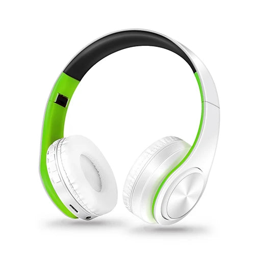 Fones de Ouvido Estéreo HIFI Bluetooth // Fone de Ouvido c/ Música FM e Suporte p/ Cartão SD // Com Microfone p/ Celular Xiaomi / iPhone / Sumsamg / Tablet