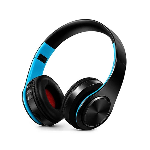 Fones de Ouvido Estéreo HIFI Bluetooth // Fone de Ouvido c/ Música FM e Suporte p/ Cartão SD // Com Microfone p/ Celular Xiaomi / iPhone / Sumsamg / Tablet