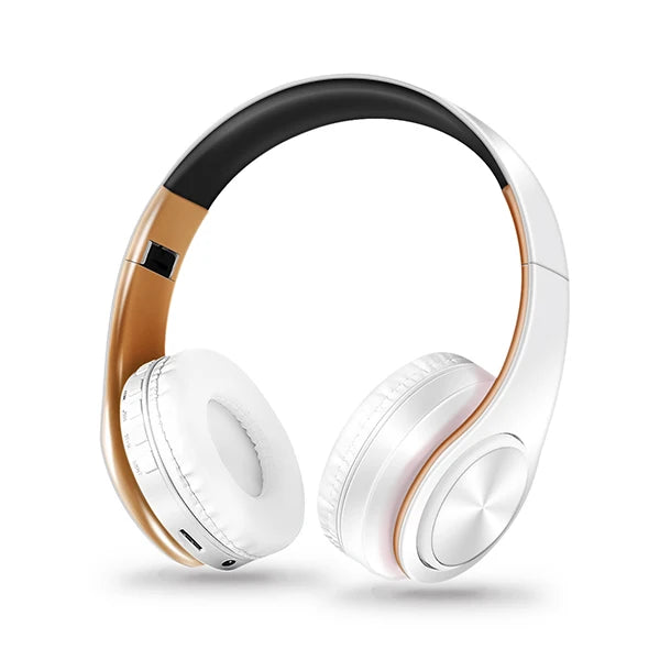 Fones de Ouvido Estéreo HIFI Bluetooth // Fone de Ouvido c/ Música FM e Suporte p/ Cartão SD // Com Microfone p/ Celular Xiaomi / iPhone / Sumsamg / Tablet