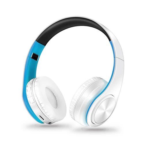 Fones de Ouvido Estéreo HIFI Bluetooth // Fone de Ouvido c/ Música FM e Suporte p/ Cartão SD // Com Microfone p/ Celular Xiaomi / iPhone / Sumsamg / Tablet