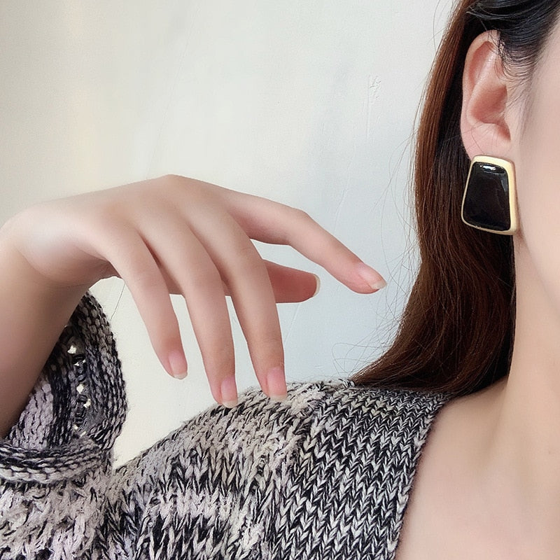 Brinco de Coração Vermelho Novo Design // Feminino Metal Cor Dourada // Olho / Coração / Lábios // Brincos para Presente de Casamento/Noivado. Lindíssimas Jóias. Escolha já a sua!!!