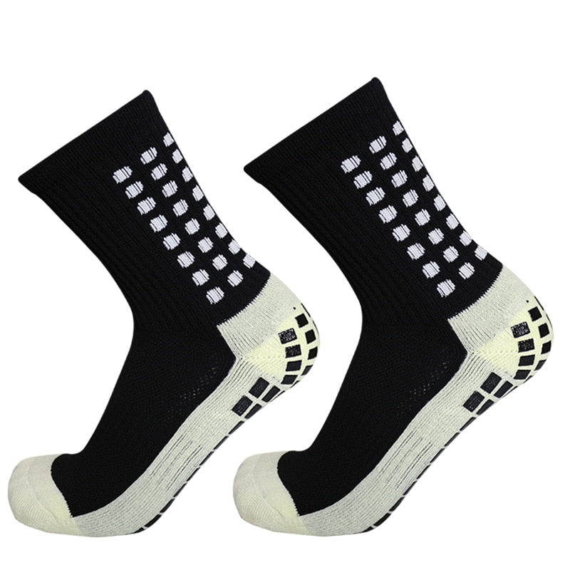 Novas Meias de Futebol Masculinas e Femininas // Meias Esportivas Antiderrapantes com Fundo de Silicone // Para Futebol e Basquete // Simplesmente Incomparável!!!