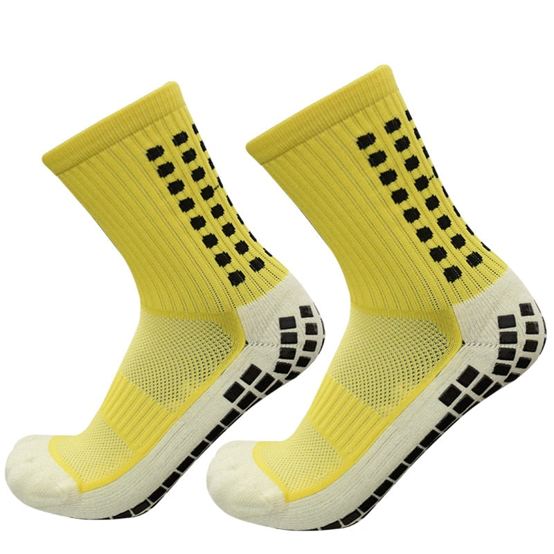 Novas Meias de Futebol Masculinas e Femininas // Meias Esportivas Antiderrapantes com Fundo de Silicone // Para Futebol e Basquete // Simplesmente Incomparável!!!