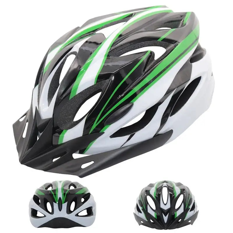 Capacete de Ciclismo c/ Forro Confortável Ultraleve Oco // Unissex Ajustável // Proteção p/ a Cabeça // Capacete de Bicicleta MTB