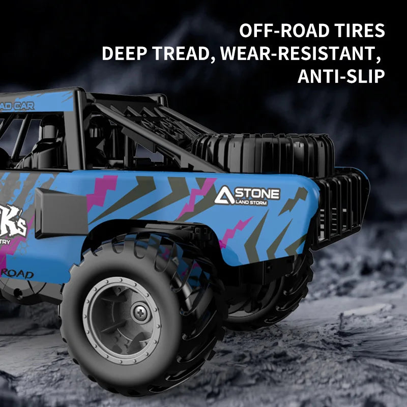 JJRC Q191 2.4G Todo-Terreno Off-Road // Jipe Hidrovia Anfíbio // Tração nas Quatro Rodas // Veículo Off-Road Escalada // Brinquedo p/ Presente // Ao Ar Livre