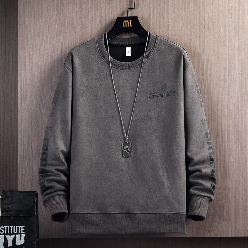 Moletom Masculino Lance Donovan Outono/Primavera 2023 // Roupas casuais da Moda Tamanho Grande até 4xl // Lindos Moletons Hip Hop Punk // Pulôver Streetwear