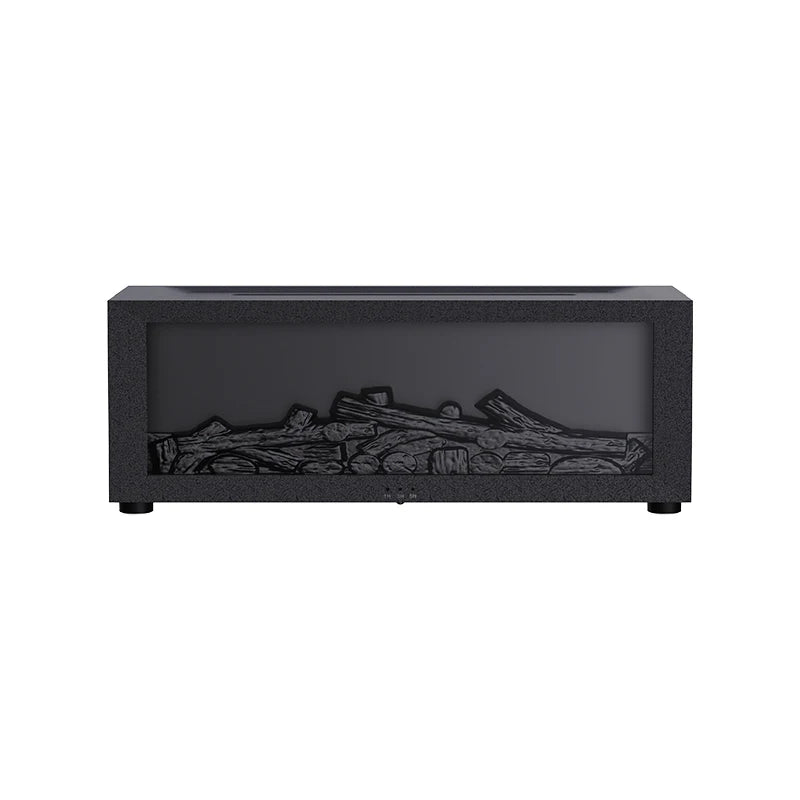 Difusor de Aromas p/ Lareira c/ Chamas Coloridas // 150ml // Umidificador de Ar s/ Água c/ Desligamento Automático e Controle Remoto c/ Temporizador // Para Presente em Casa e Quarto