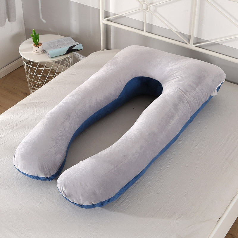 Almofadas Macias para Grávidas 116x65cm // Excelente e Muito Confortável Apoio p/ Amamentação e p/ Dormir // Almofada de Gravidez e Maternidade.