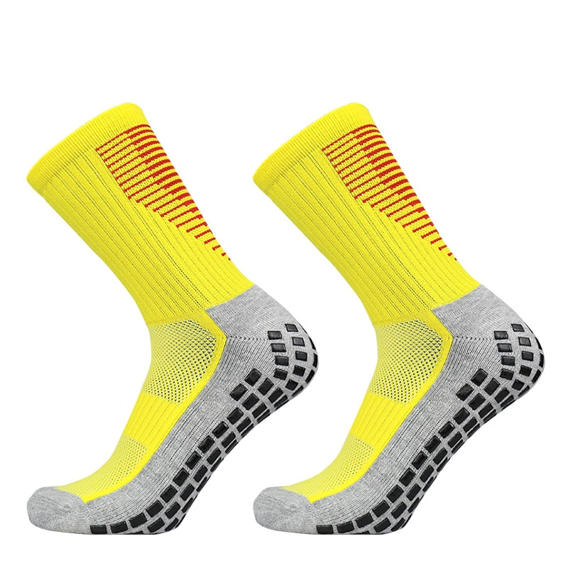 Novas Meias de Futebol Masculinas e Femininas // Meias Esportivas Antiderrapantes com Fundo de Silicone // Para Futebol e Basquete // Simplesmente Incomparável!!!