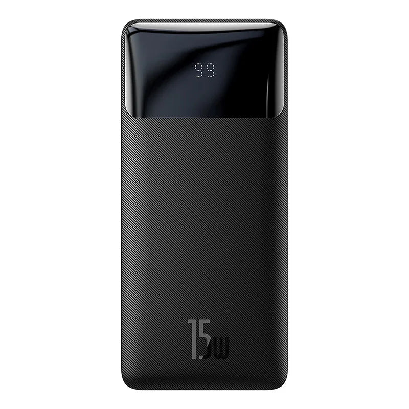 Powerbank Baseus 20.000mah 15w // Com Indicador De Carga LED // Carregamento Rapido // Bateria de Polimero de Litio de Alta Densidade
