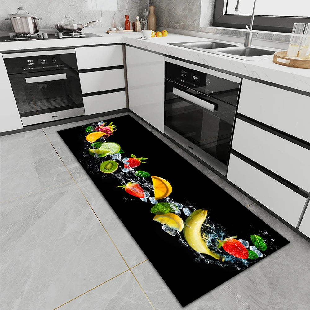 Tapete de Cozinha Durável // De Alta Qualidade p/ Piso // À Prova d'Água, Lavável e Antiderrapante