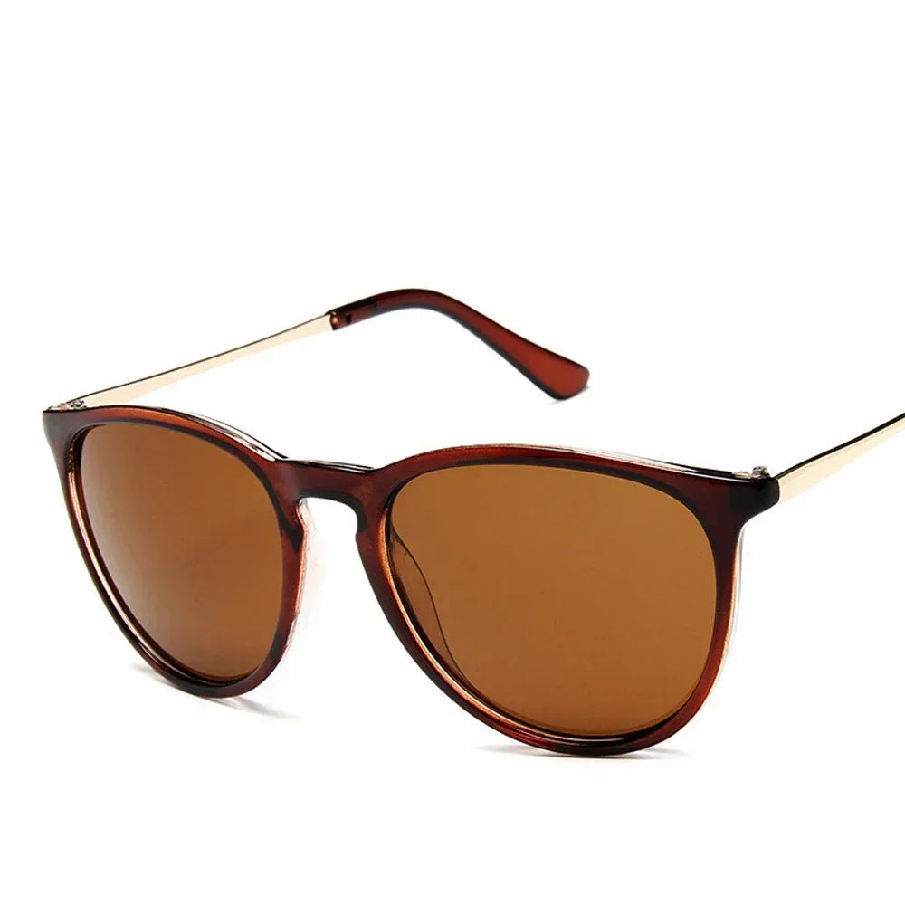 Óculos de sol pequenos ovais da moda 2025 da MUSELIFE, transparentes, clássicos, com proteção UV400, tendência feminina, óculos de sol transparentes para mulheres