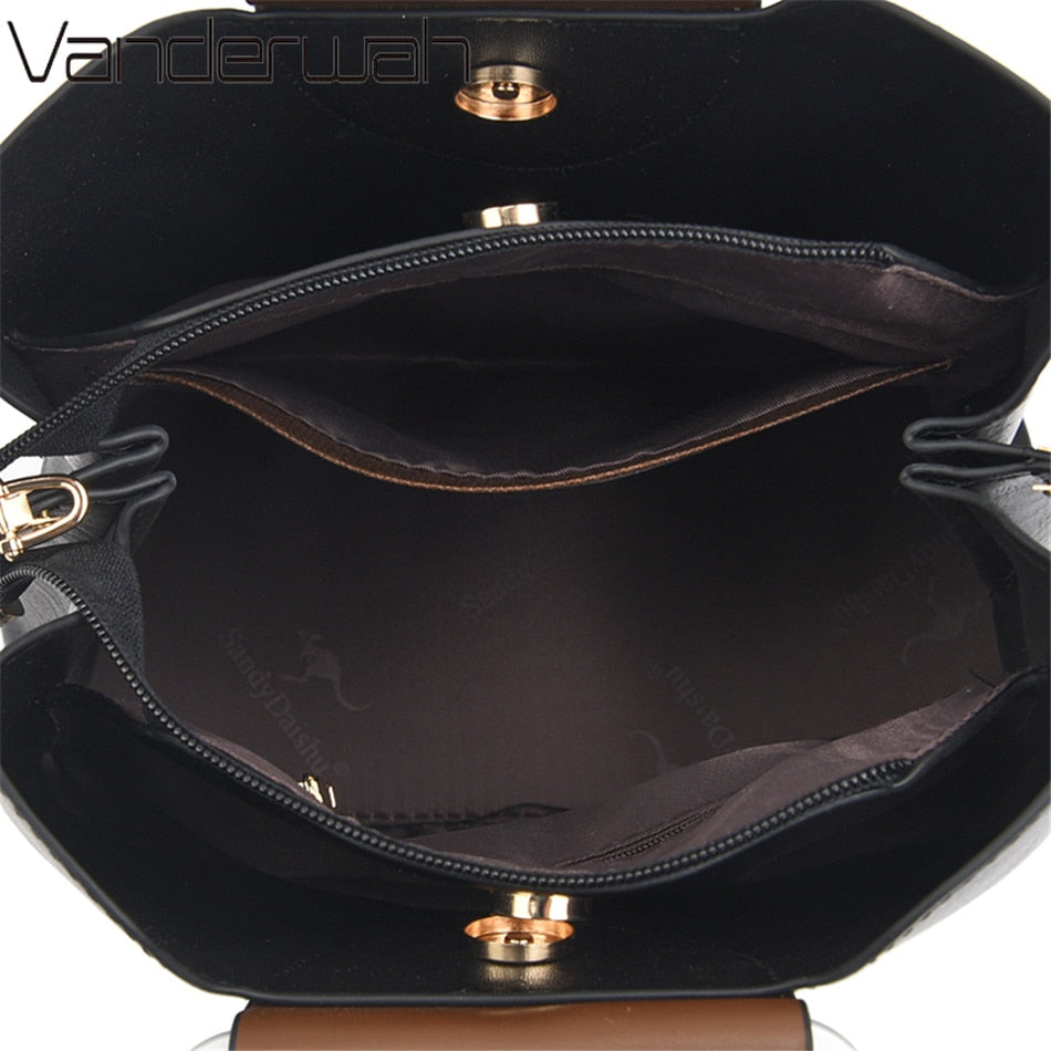Bolsas de Alta Qualidade Marca Genuína de Couro // Bolsas de Luxo Femininas // Bolsas de Mão com Designer Crossbody