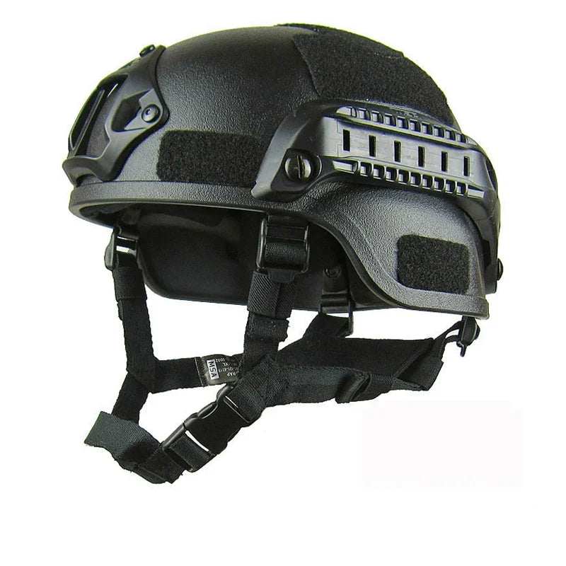 Equipamento de Proteção para Equitação // Capacete de Proteção FAST Helmet MICH2000 Airsoft MH // Capacete Tático Outdoor Tactical Painball CS SWAT