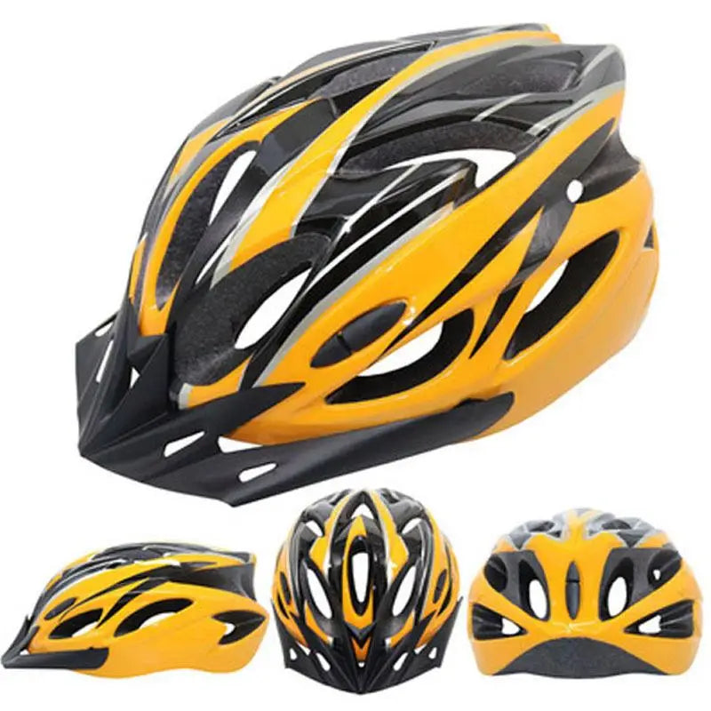 Capacete de Ciclismo c/ Forro Confortável Ultraleve Oco // Unissex Ajustável // Proteção p/ a Cabeça // Capacete de Bicicleta MTB