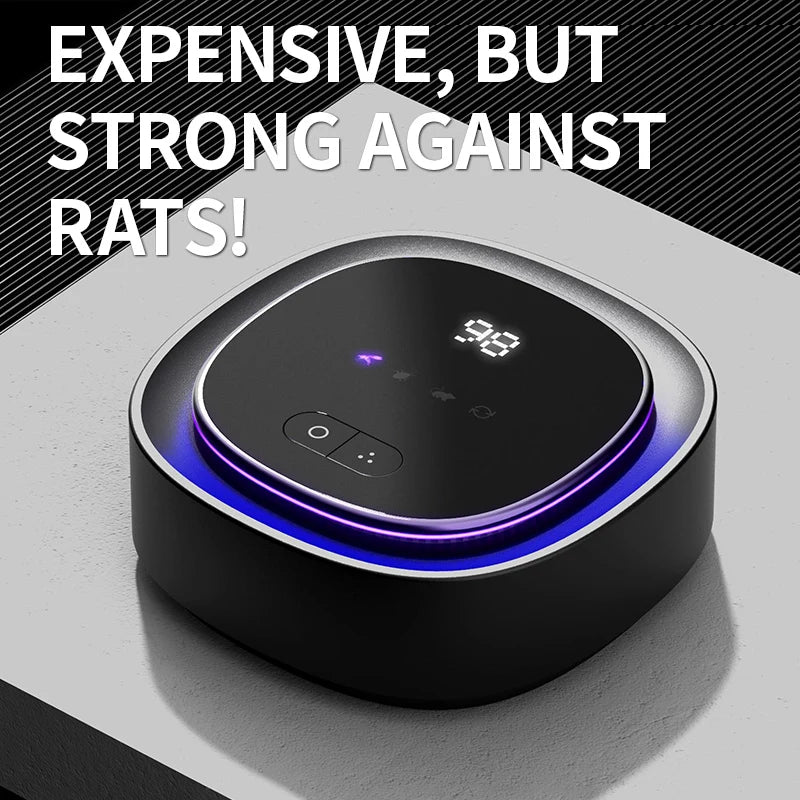Repelente Ultrassônico de Mosquitos // Repelente de Insetos e Ratos // Repelente Doméstico de Pássaros // Repelente Eletrônico de Pragas por Ondas de Luz, PestReject Garden