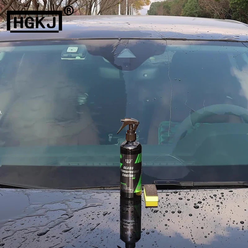 Anti-Chuva p/ Vidro de Carro // Revestimento Antiembaçante Repelente de Água HGKJ S2 Windsreen // Spray à Prova d'água // Acessórios Automotivos