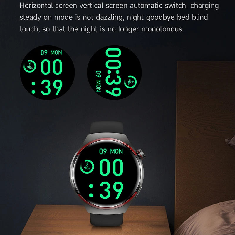 Novo Relógio Inteligente HUAWEI Watch 4 PRO 2025 Unissex // Tela AMOLED HD // Chamada Bluetooth // GPS, NFC // Frequência Cardíaca // Esportivo