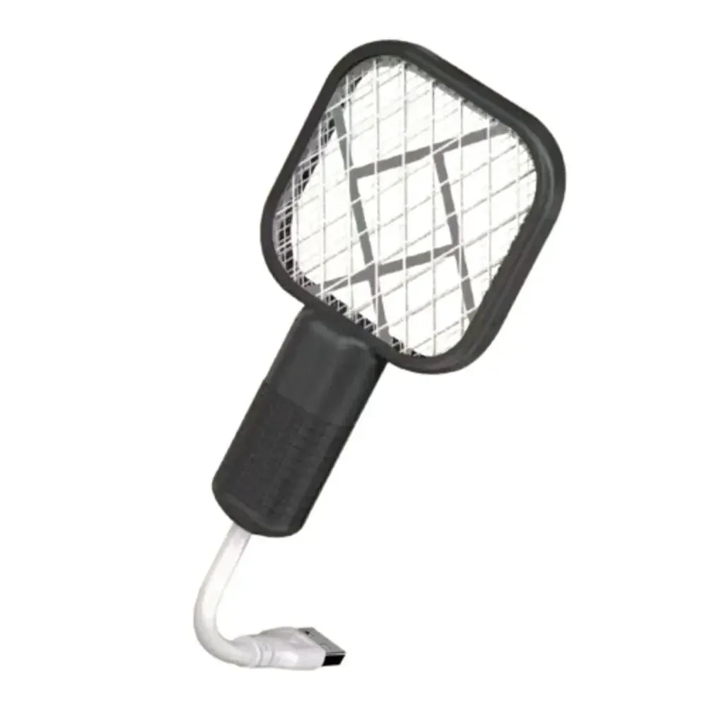 Mata-mosquitos elétrico recarregável, mata-insetos portátil para camping, áreas externas, casa, mata instantaneamente, carregamento USB, seguro para crianças