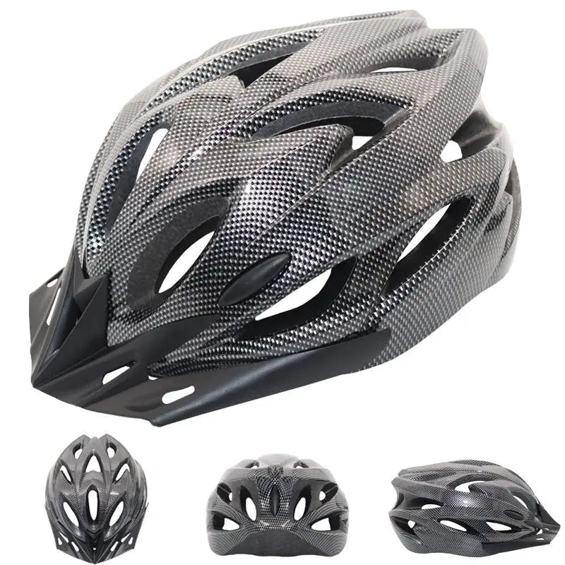 Capacete de Ciclismo c/ Forro Confortável Ultraleve Oco // Unissex Ajustável // Proteção p/ a Cabeça // Capacete de Bicicleta MTB
