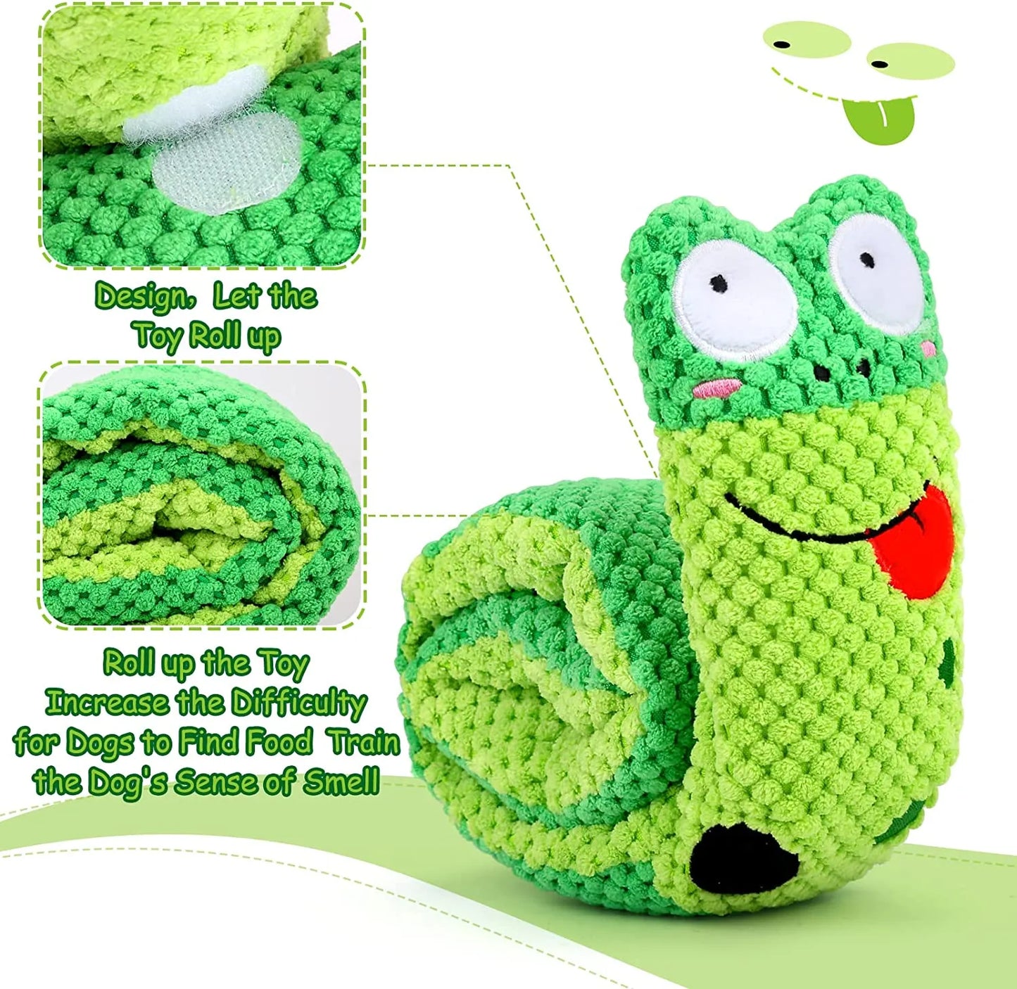 Brinquedos para Cães SQUEAK, Jogo de Liberação de Estresse, para cães, Treinamento de QI // Brinquedos Adequados para Cães Pequenos, Médios e Grandes