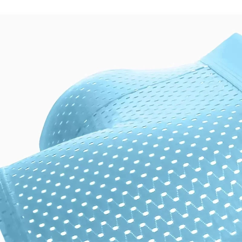 Roupa Interior Masculina YIQXLICC Sexy Boxer de Malha Respirável // Cores sólidas Briefs Fino Boxer // Conforto Boxer Buraco de Bambu Tamanho Grande