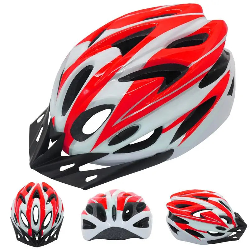 Capacete de Ciclismo c/ Forro Confortável Ultraleve Oco // Unissex Ajustável // Proteção p/ a Cabeça // Capacete de Bicicleta MTB
