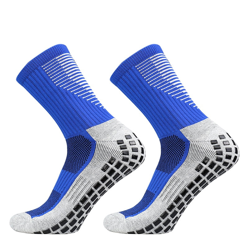 Novas Meias de Futebol Masculinas e Femininas // Meias Esportivas Antiderrapantes com Fundo de Silicone // Para Futebol e Basquete // Simplesmente Incomparável!!!