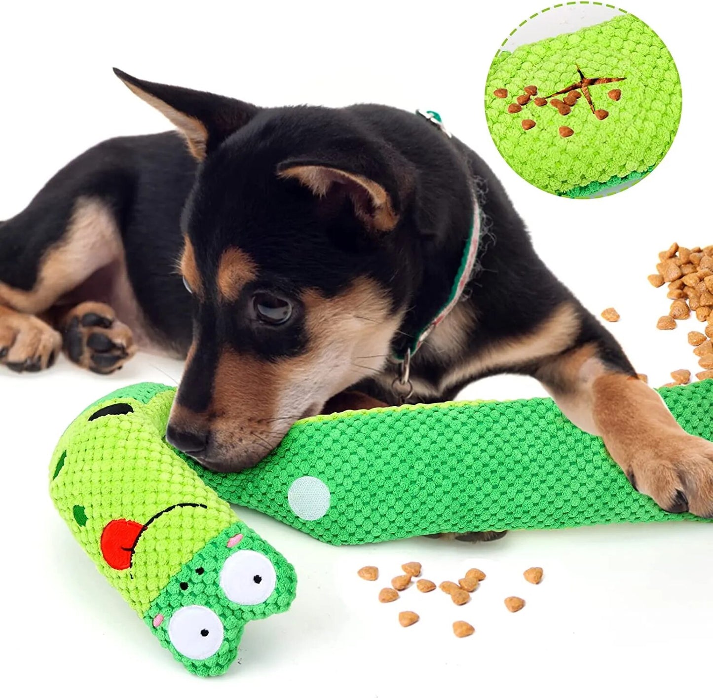 Brinquedos para Cães SQUEAK, Jogo de Liberação de Estresse, para cães, Treinamento de QI // Brinquedos Adequados para Cães Pequenos, Médios e Grandes