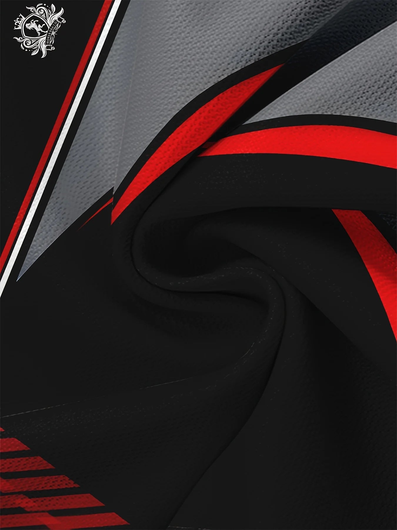 Camiseta Esportiva Estampada e Respirável // c/ Estampa 3D // Tecido de Malha de Poliéster // Gola Redonda // Modelagem Regular // Ideal p/ o Verão e Atividades Físicas.