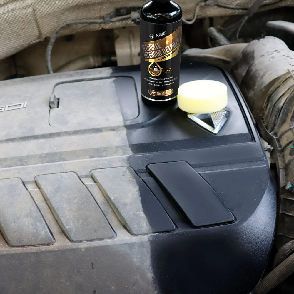Restaurador de Plástico Automotivo Back To Black // Gloss AIVC Couro // Polimento // Revestimento // Produtos de Limpeza Automotiva // Peças Plásticas // Reforma // Detalhamento Automotivo