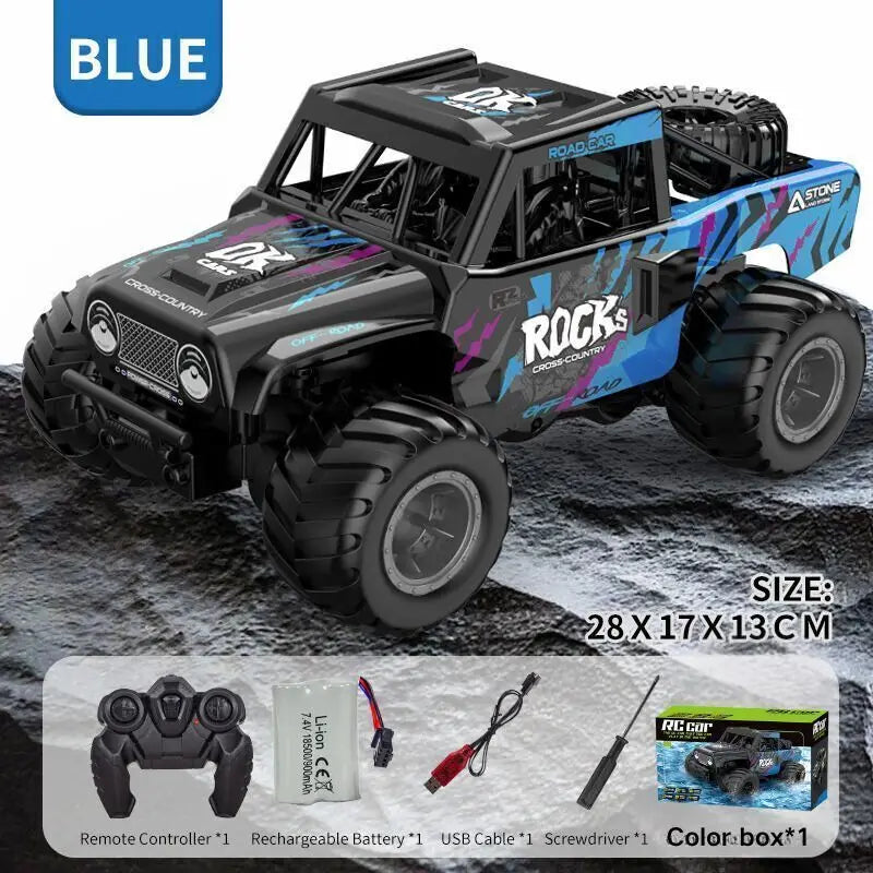 JJRC Q191 2.4G Todo-Terreno Off-Road // Jipe Hidrovia Anfíbio // Tração nas Quatro Rodas // Veículo Off-Road Escalada // Brinquedo p/ Presente // Ao Ar Livre