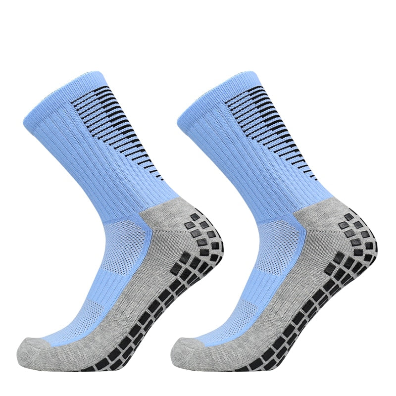 Novas Meias de Futebol Masculinas e Femininas // Meias Esportivas Antiderrapantes com Fundo de Silicone // Para Futebol e Basquete // Simplesmente Incomparável!!!