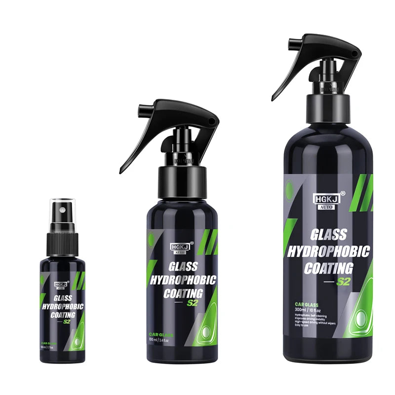 Anti-Chuva p/ Vidro de Carro // Revestimento Antiembaçante Repelente de Água HGKJ S2 Windsreen // Spray à Prova d'água // Acessórios Automotivos