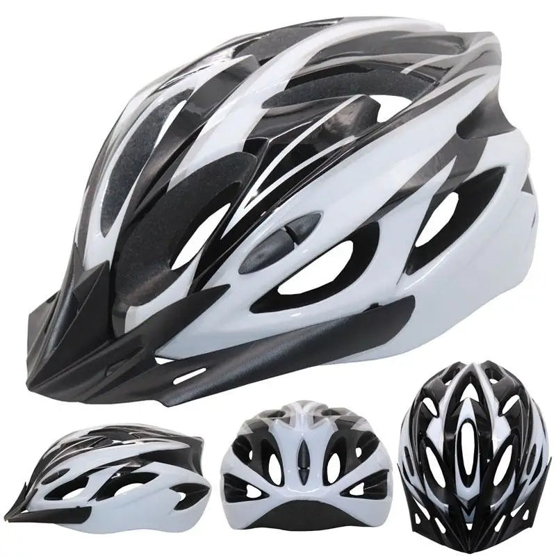 Capacete de Ciclismo c/ Forro Confortável Ultraleve Oco // Unissex Ajustável // Proteção p/ a Cabeça // Capacete de Bicicleta MTB