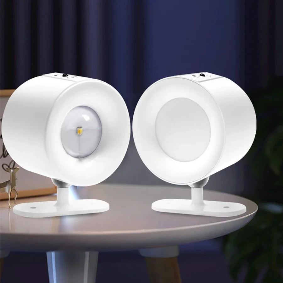 Luz Noturna LED Magnética Recarregável // Luzes de Leitura Controle Remoto por Toque // Arandelas de Parede // Holofote p/ Armário // Lâmpada de Parede Noturna
