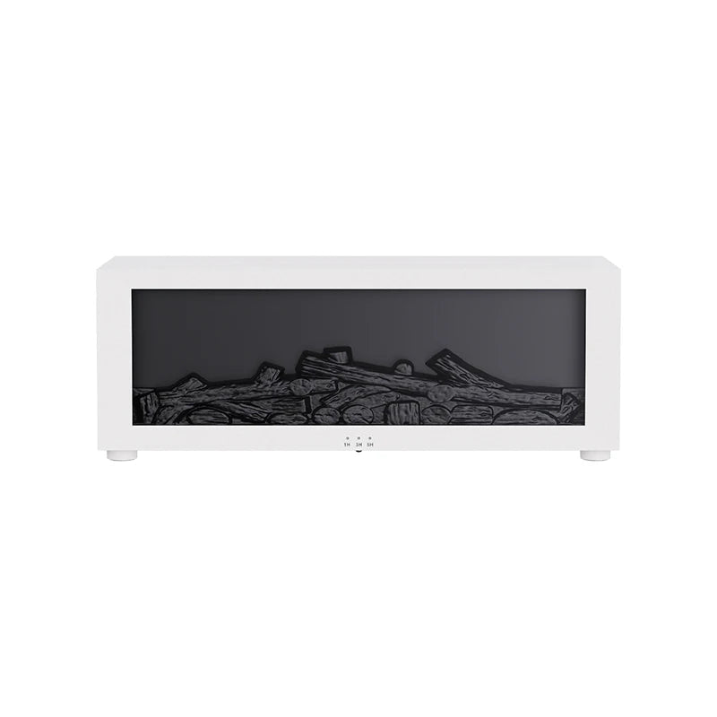 Difusor de Aromas p/ Lareira c/ Chamas Coloridas // 150ml // Umidificador de Ar s/ Água c/ Desligamento Automático e Controle Remoto c/ Temporizador // Para Presente em Casa e Quarto