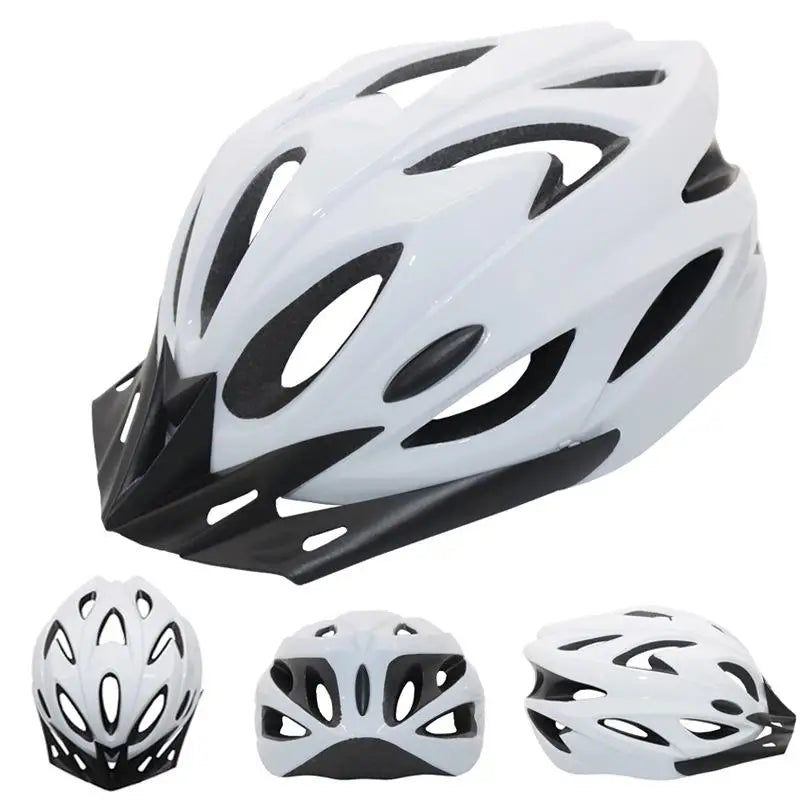 Capacete de Ciclismo c/ Forro Confortável Ultraleve Oco // Unissex Ajustável // Proteção p/ a Cabeça // Capacete de Bicicleta MTB