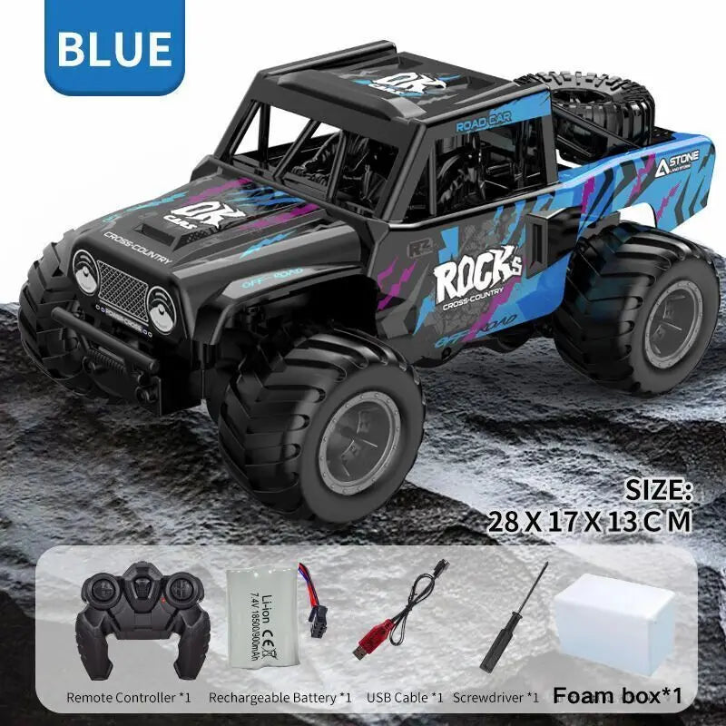 JJRC Q191 2.4G Todo-Terreno Off-Road // Jipe Hidrovia Anfíbio // Tração nas Quatro Rodas // Veículo Off-Road Escalada // Brinquedo p/ Presente // Ao Ar Livre