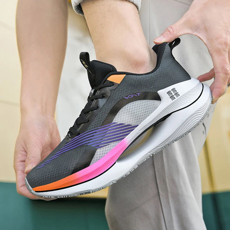 Tênis Esportivos MINUSIKE p/ Maratona Profissional // Tênis Casual de Corrida p/ Homens // Tênis Moda Versátil