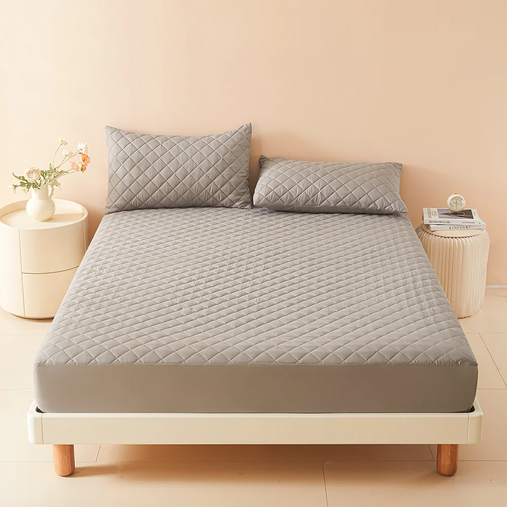 Capa de Colchão 100% à Prova d'Água // 1pc 3D Air Fabric // Lençol de Cama c/ Elástico Macio e Respirável (sem fronha)