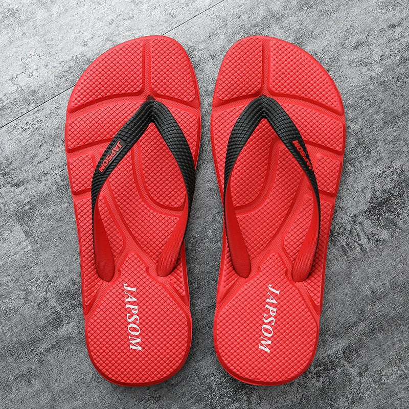 Chinelos OEIN de Massagem Masculino Flip Flops Moda // Tamanho Grande 39-48 // Casual Slides Masculino Anti Deslizamento // Chinelos de Praia