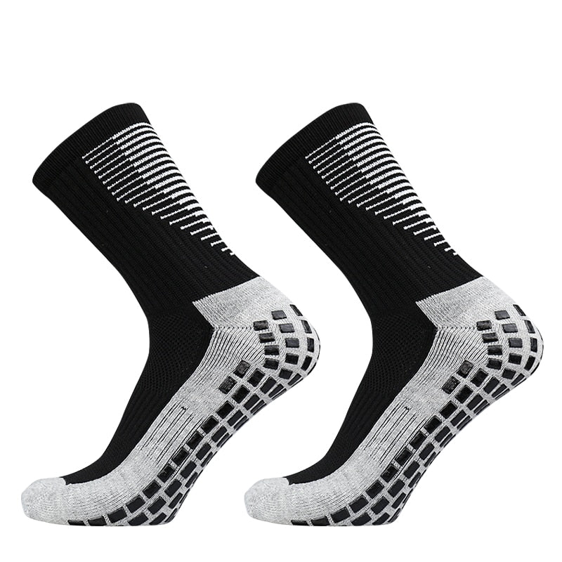 Novas Meias de Futebol Masculinas e Femininas // Meias Esportivas Antiderrapantes com Fundo de Silicone // Para Futebol e Basquete // Simplesmente Incomparável!!!