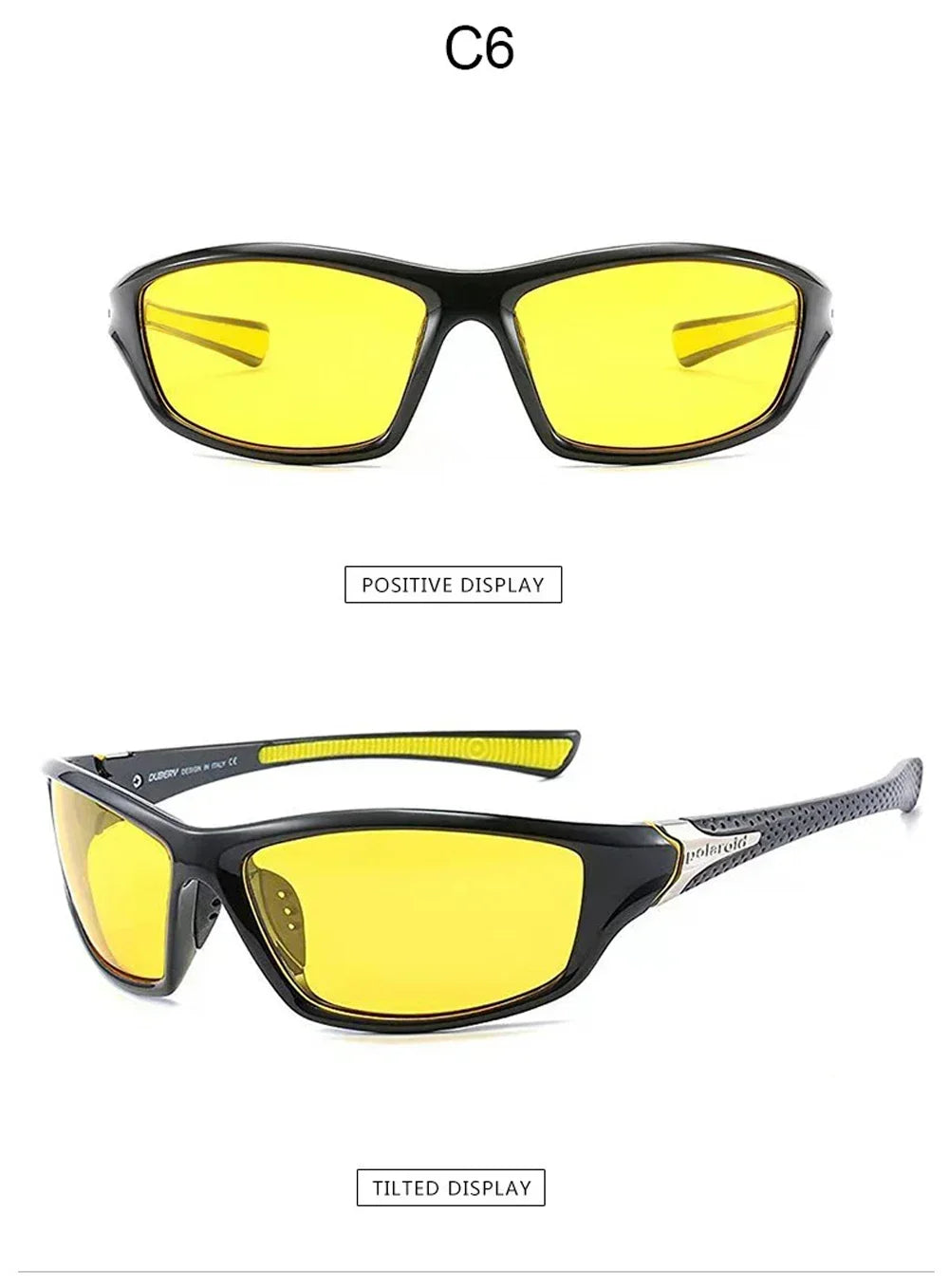 2025 Unisex 100% UV400 Polarizado // Óculos de Sol de Condução Para Homens // Óculos de Sol Elegantes Masculinos // Óculos de Proteção